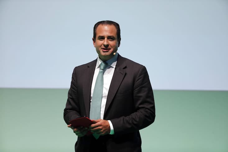 Noah Konferenz am Mittwoch (08.06.2016) in Berlin im Tempodrom mit Marco Rodzynek.