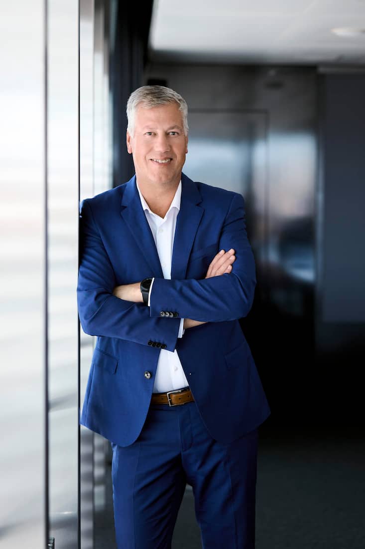 GelassenMorten Wierod ist zufrieden, wenn er Kunden helfen konnte, sich zu verbessern. Aufbruchstimmung klingt anders.