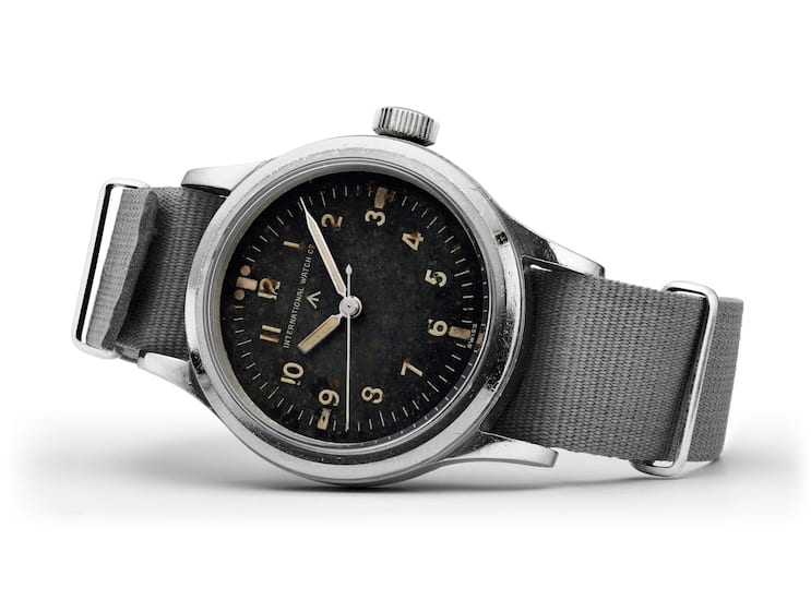 Die Vorbilder. Die erste Pilotenuhr von IWC aus dem Jahre 1936 Und die Navigators Wrist Watch Mk 11 für die Royal Air Force von 1948.