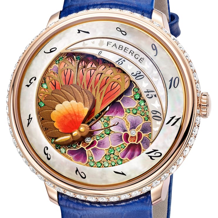 Fabergé Compliquée Butterfly Blooms Sincere Platinum Jubilee Edition
