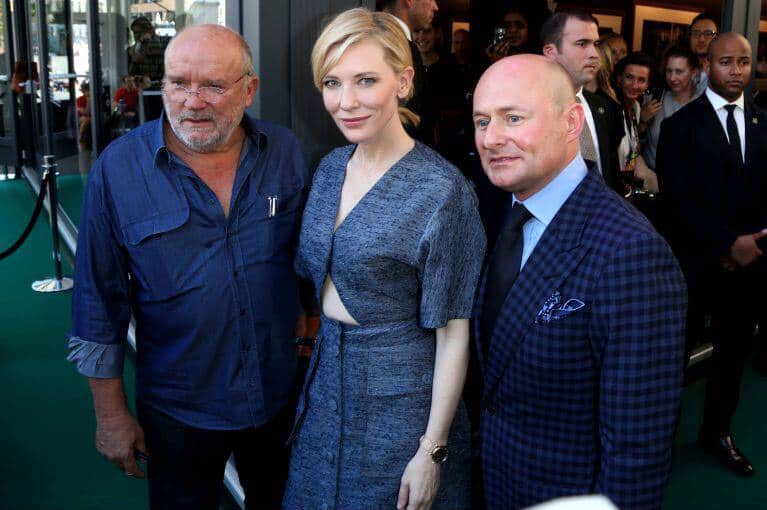 Georges Kern (re.) mit Cate Blanchett