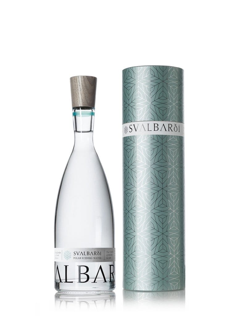 Svalbardi Luxuswasserflasche aus der Arktis