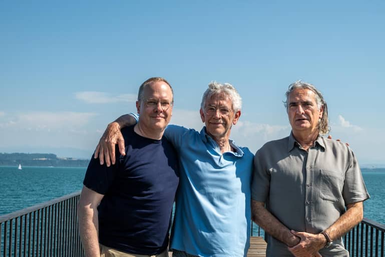 Die Zeitwinkel-Gründer: Albert Edelmann,&nbsp;Ivica Maksimovic, Peter Nikolaus (v.l.).