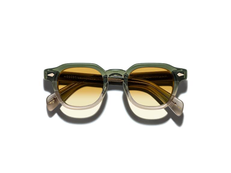Sonnenbrille Dolt Sun, handgefertigt aus Acetat, von Moscot, 410 Fr.