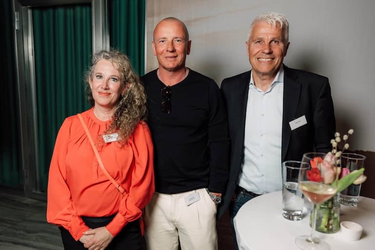 Dorothea Engels, SBB AG; Roland Kalmus, RCR Jets AG; Daniel Suter, Aviators Associated