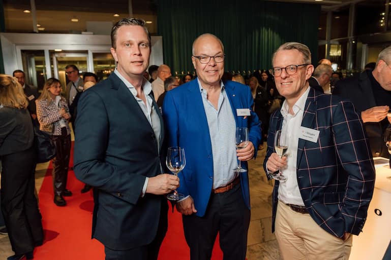 Jan-Hendrik Völker-Albert, Zürcher Kantonalbank; Marcel Guerry, Emil Frey AG; Thomas Passen, Ringier Medien Schweiz.