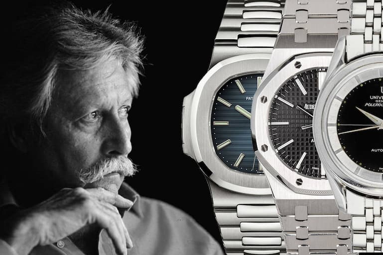 Der Maestro: Gerald Genta designte die legendäre Royal Oak, für Patek Philippe die Nautilus.
