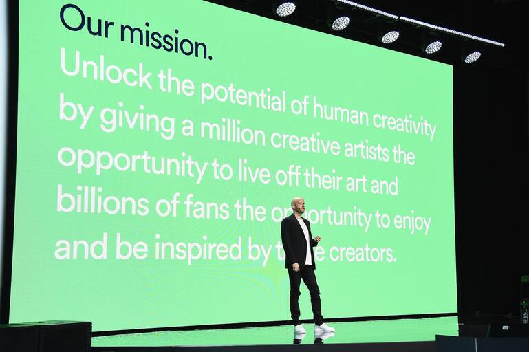 Daniel Ek, Mitgründer von Spotify
