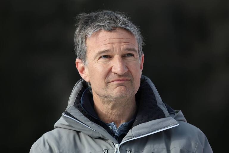 LENZERHEIDE, SWITZERLAND - FEBRUARY 23: Michael Hartweg attends the IBU World Championships Biathlon Lenzerheide at Roland Arena on February 23, 2025 in Lenzerheide, Switzerland. (Photo by Alexander Hassenstein/Getty Images)