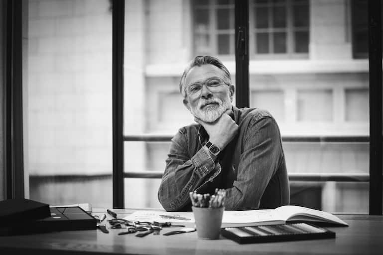 Uhrendesigner Emmanuel Gueit.