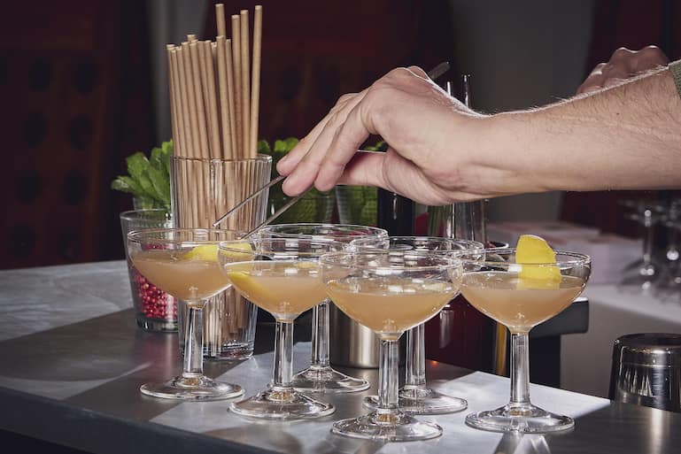 Für Bars ist der Ratafia interessant: Pur oder gemixt.