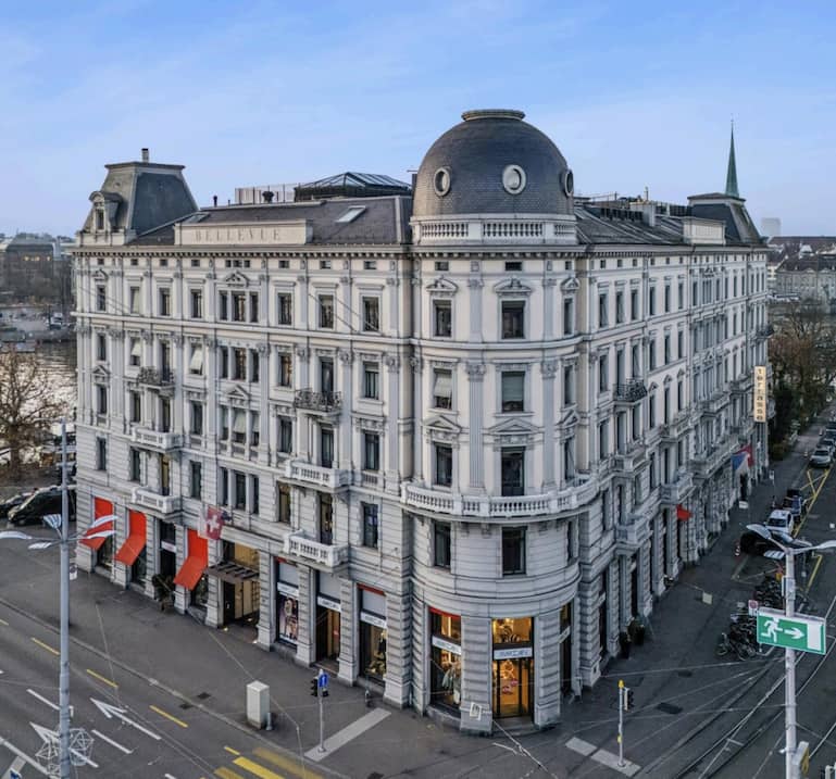 Direkt am Bellevue ist Zürichs teuerste Wohnung zu haben.