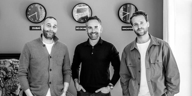 Das Trio von Awake: Thibaut, Lilian und Benjamin (v.l.).