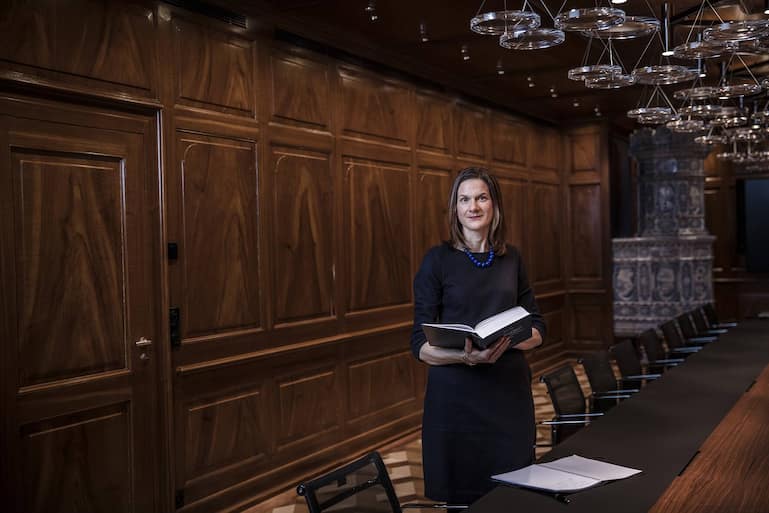 Partnerinnen Kanzleien BILANZ.Auf dem Bild: Valerie Meyer Bahar (Partnerin, hat Frauen-fÃ¶rderungsprogramm fÃ¼r NKF entwickelt),Niederer Kraft FreyFotos kostas maros, am 19.3.19