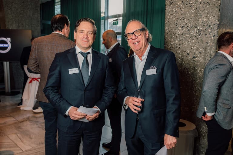 Markus Kaempf, Nobel & Partner Rechtsanwälte; Jörg Denzler, Balanx AG.