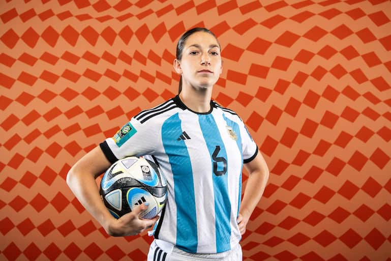 Aldana Cometti, ­Innenverteidigerin für Argentinien, erwartet dank der WM 2023 eine Revolution im Frauenfussball.