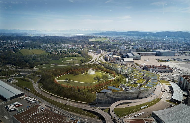 Flughafen Zuerich Circle