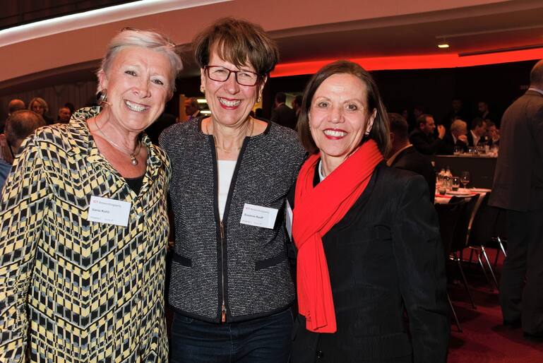 Vania Kohli, Gastgeberin;Susanne Ruoff;Marianne Sonder