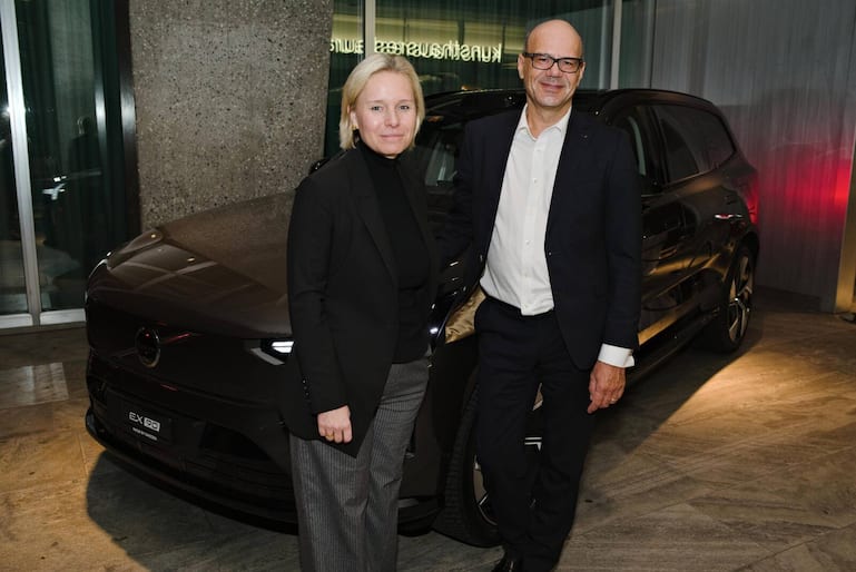 Ladina Heimgartner, Ringier Medien Schweiz; Simon Roth, Pictet Bilanz Business Talk Dezember 2025