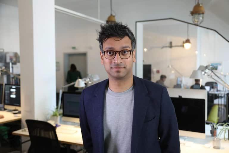 Manoj Harasgama will Gasturbinen mit Wasserstoff betreiben.
