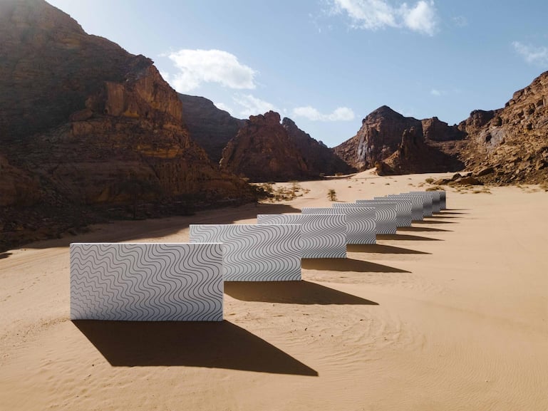 Projekt «Desert X» in Al-Ula aus dem Jahr 2022.