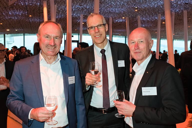 Manfred Spiegel, VRP & Co-Owner, itsbusiness AG;Peter Wüthrich, Chjef Infrastruktur, Bundesamt für Bevölkerungsschutz;Peter Schütz, Geschäftsführer & Inhaber, Letrona AG