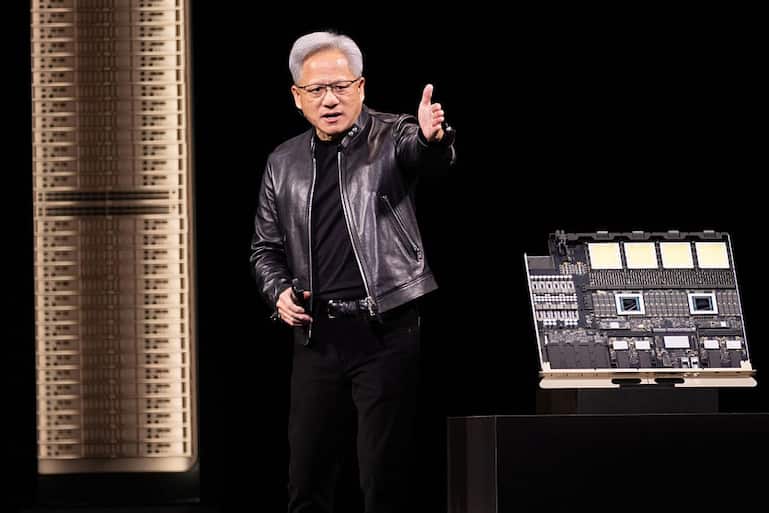 CEO Jensen Huang Delivers Keynote Address During Nvidia's GTC Conference