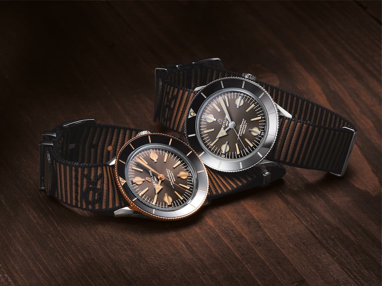 Superocean Heritage '57 Outerknown & Superocean Heritage '57 Outerknown Limited Edition (rigtht to left)
