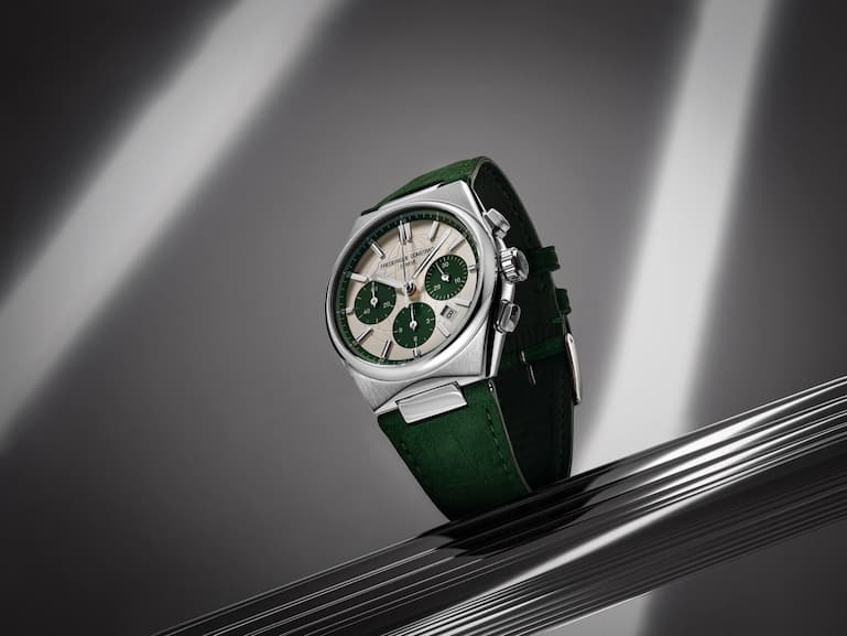 Der Highlife Chronograph in Edelstahl