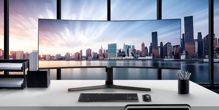 Breitbildmonitor Samsung C43J8