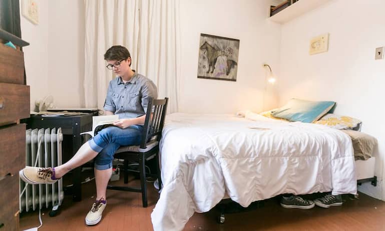 Ein Airbnb-Zimmer in den USA