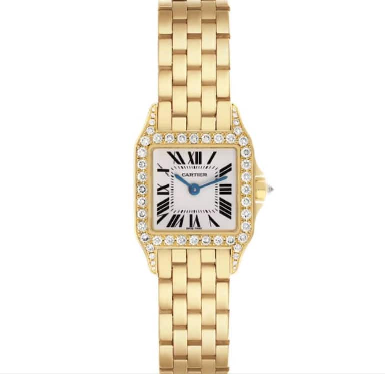 Objekt der Begierde: Cartier Santos Demoiselle.