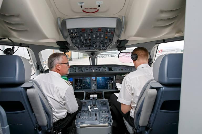 Swiss Cockpit Pilot