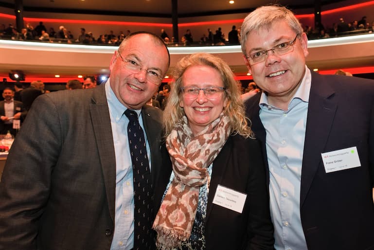 Stefan Kilchenmann, Head of Public Affairs, Swisscom;Daniela Decurtins, Geschäftsführerin, Verband der Schweizerischen Gasindustrie;Franz Grüter, Nationalrat
