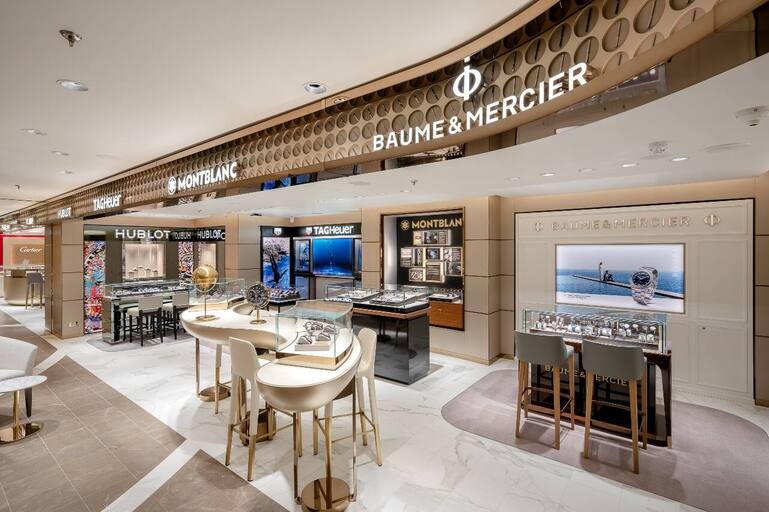 TimeVallée-Boutique auf MSC Seascape