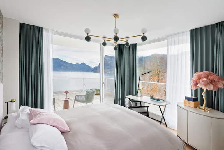 Mid-Century-Stil für ein Haus in Luzern.