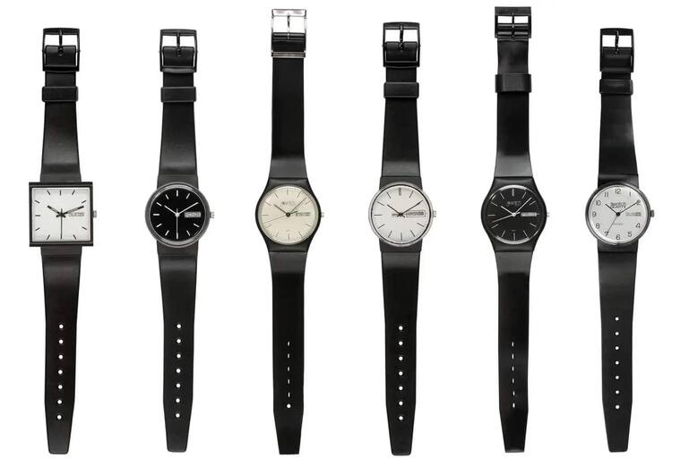 Prototypen von Swatch aus dem Jahr 1981: Alternativen zum Original.