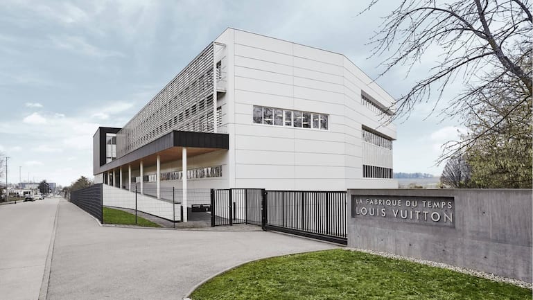 Die Fabrique Du Temps von Louis Vuitton in Meyrin.