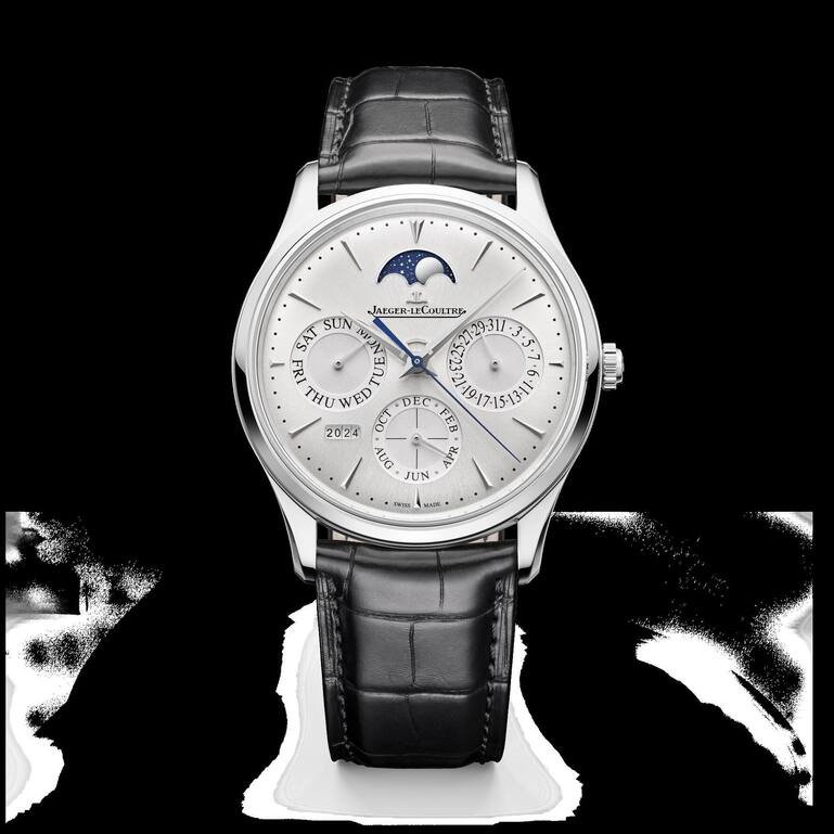 Jaeger-Lecoultre Master Ultra Thin Perpetual Calendar: Flach, fein, französisch elegant: Nur 9,2 Millimeter Höhe, Kaliber 868 AA, klassischer Purismus. Circa 27 100 Franken