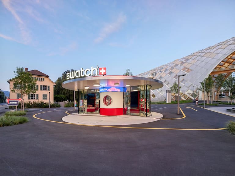 Swatch-Hauptsitz in Biel.