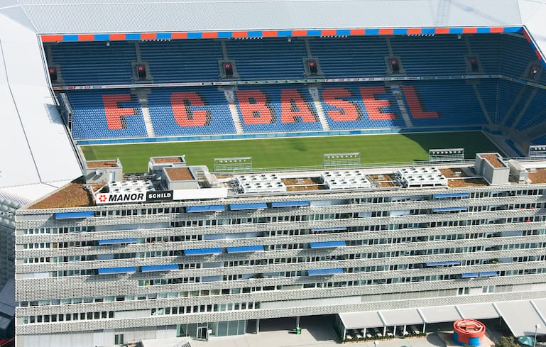 Fussball-Stadion St. Jakob Park in Basel
