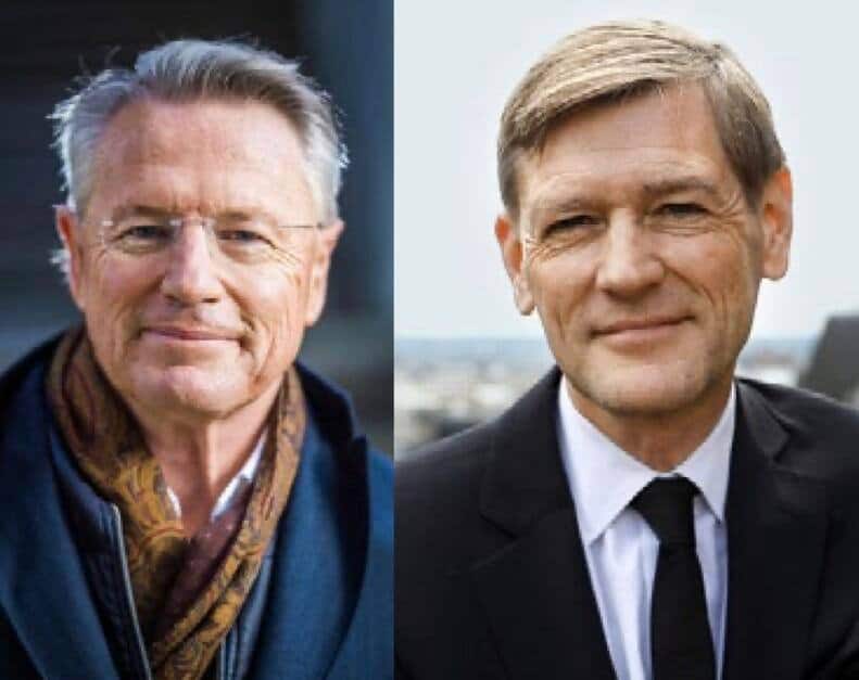 ABWARTEN Kein gutes Timing für IPOs finden Björn Rosengren (ABB, l.) und Flemming Ørnskov (Galderma).