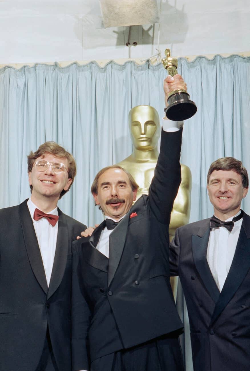 Xavier Koller (m.) mit Alfi Sinninger (l.) und Peter Christian Futer